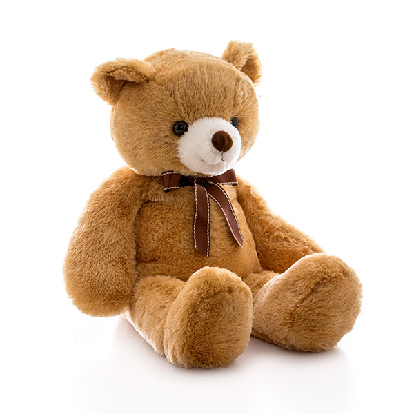 Мягкая игрушка Медведь коричневый с ленточкой, 65 см.  